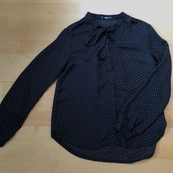 Polka-Dot Blouse - Picture 2 of 3